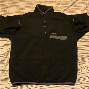 Patagonia fleece jacket black